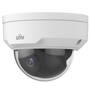 2/4 MP IR Vandal proof IP Dome Camera (SD card)